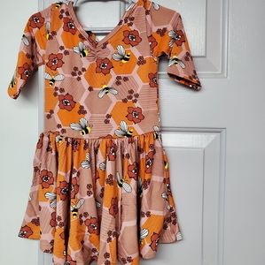 2T DotDotSmile Ballerina - Bees/Flowers